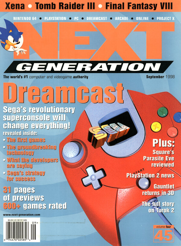 Next Generation Issue 45 (September 1998) cover